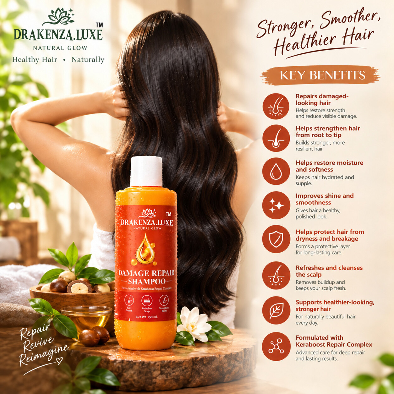 DRAKENZA.LUXE Damage Repair Shampoo